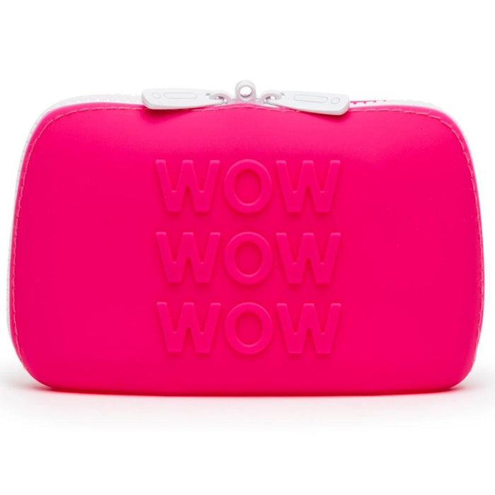 Happy Rabbit WOW Small Silicone Zipper Storage Case - Pink