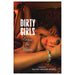 A sultry book cover titled "Dirty Girls: Erotica for Women," featuring a provocative image of a woman lying down with an intense gaze, edited by Rachel Kramer Bussel, crafted by Hachette Book Group.