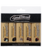 GoodHead Slick Head Assorted Chocolate Flavored Lubricants 5 pk in packaging