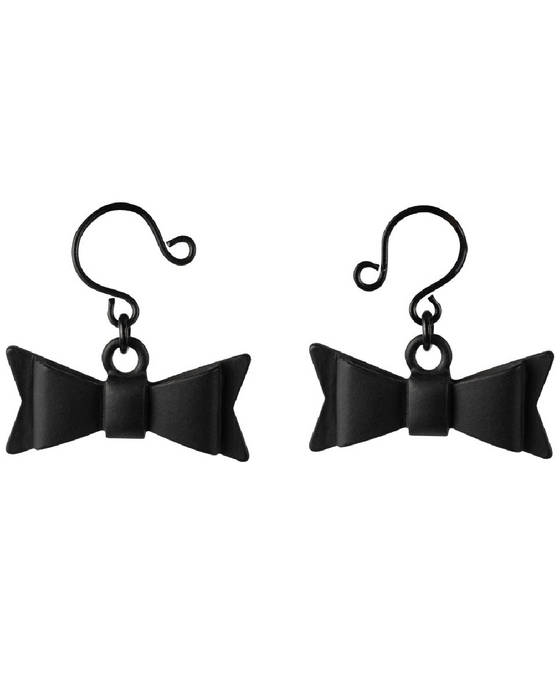 Sincerely Bow Tie Nipple Jewelry side by side