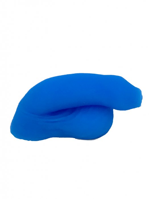 Pierre Uncut Silicone Packer by New York Toy Collective - Blue