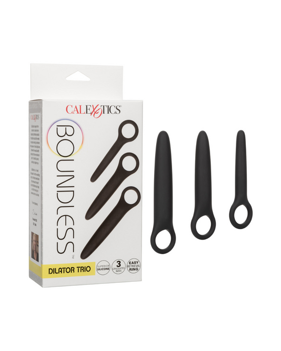 Calex Boundless Dilator packaging and set on a white background