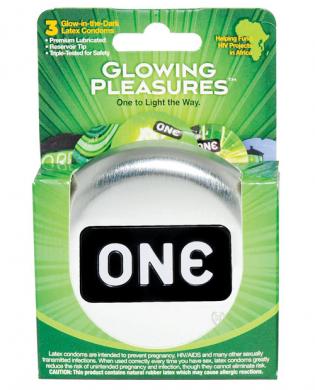 one glow in the dark condoms