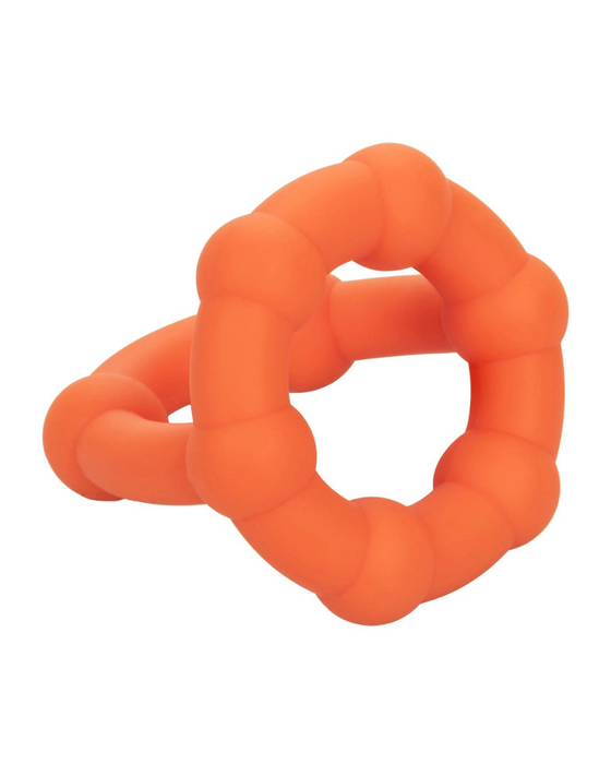 Alpha Silicone All Star Cock and Ball Ring alone on a white background