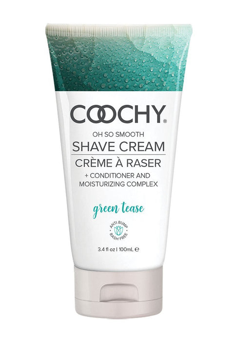 Coochy Oh So Smooth Shave Cream - Green Tease 3.4
