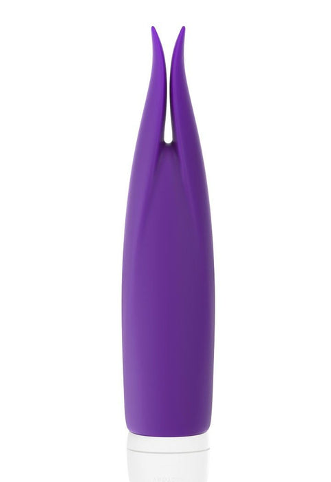 Fun Factory Volita External Vibrator side view on a white background not in motion