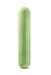 Gaia Biodegradable, Recyclable Eco Bullet Vibrator by Blush Novelties - Green against a white background