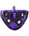 Tantus Bend Over Vibrating Beginner Strap-on Kit w/Harness + 2 Dildos - Purple