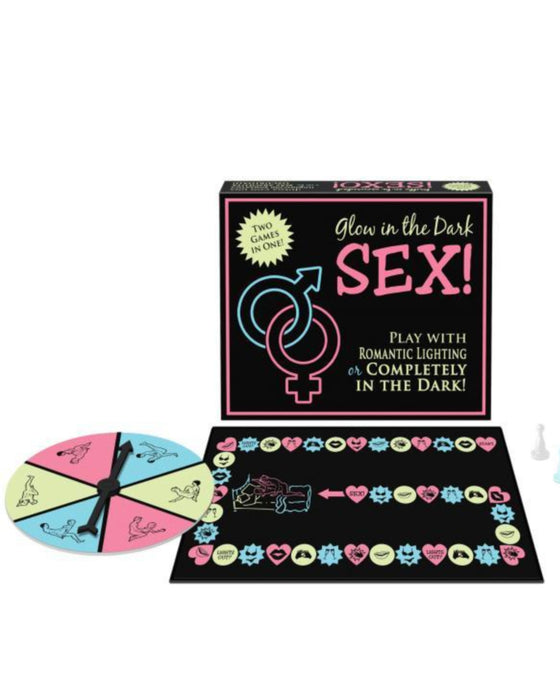 Glow In The Dark Sex Game by Kheper Games with spinner