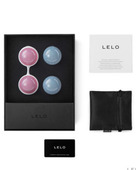 LELO Luna Beads Kegel Exercisers with box contents
