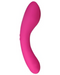 Swan Wand Powerful Double Ended Vibrator - Pink against a white background 