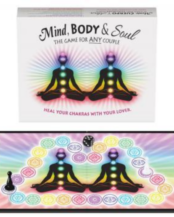 Mind Body and Soul Game by Khepher Games box and board