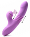 Shegasm Thrusting Suction Rabbit Vibrator showing the suction and thrusting functions