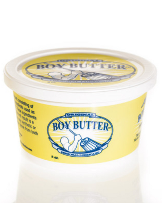 Boy Butter Original Oil Based Lubricant with Coconut Oil 8 oz