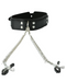 Vegan Leather Collar with Nipple Clamps by Sportsheets