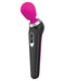 Palm Power Extreme Rechargeable Wand Vibrator by BMS Enterprises - Pink sideview