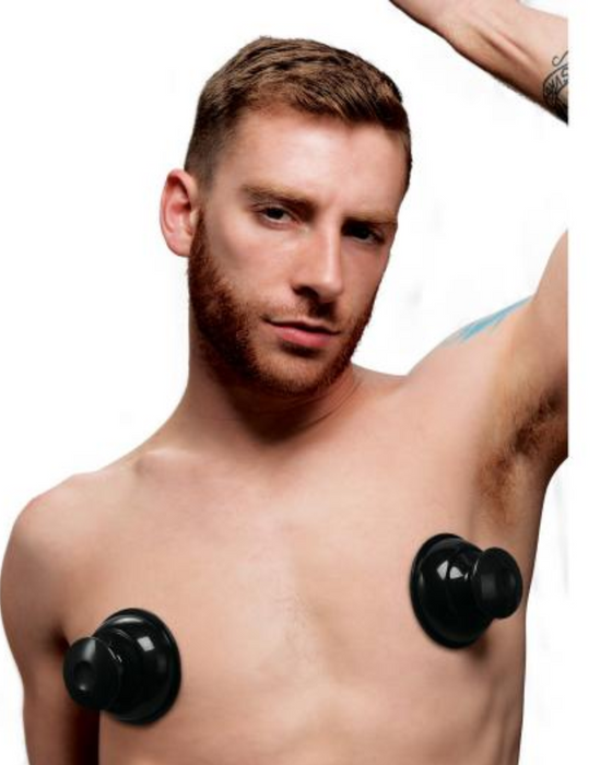 XL Plungers Extreme Suction Nipple Suckers Black