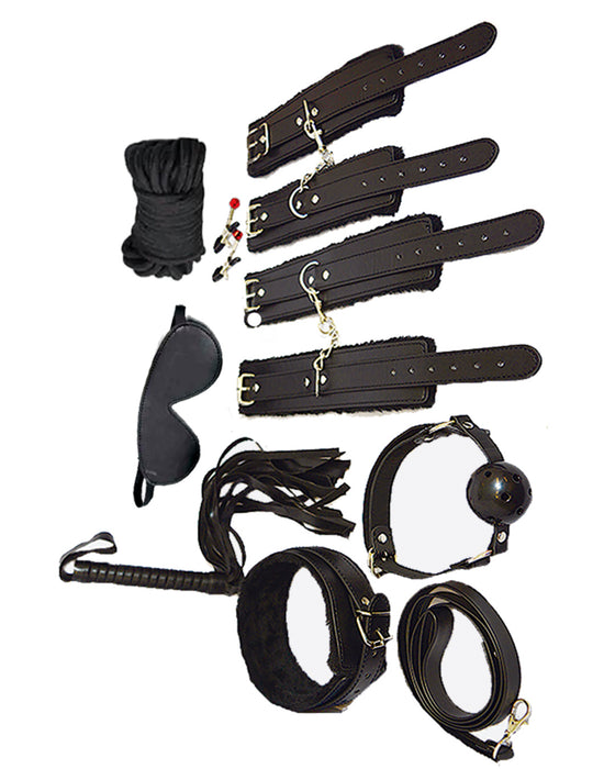 Everything Bondage Set (9 Piece BDSM Restraint Kit) — BTB Shop