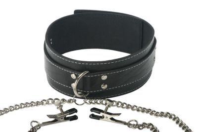 Coveted Vegan Collar and Clamp Set  close up