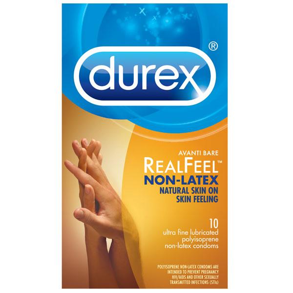 Durex Avanti Bare Real Feel Non-Latex Condoms 10 Pack