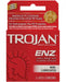 Packaging of Paradise Marketing's Trojan Enz Non-Lubricated Condoms - Box of 3, a product marketed for contraception and STD protection.