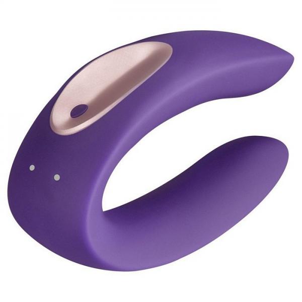 Satisfyer Partner Plus Remote Wearable Couple's Vibrator - showing close up of the insertable unit