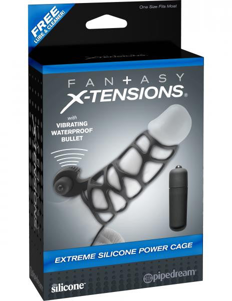 Extreme Silicone Power Cock Cage  box