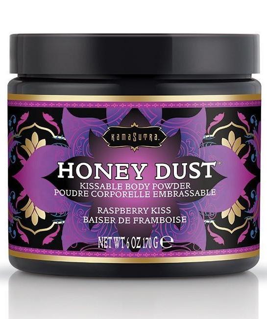 Kama Sutra Honey Dust Kissable Body Powder - Raspberry Kiss