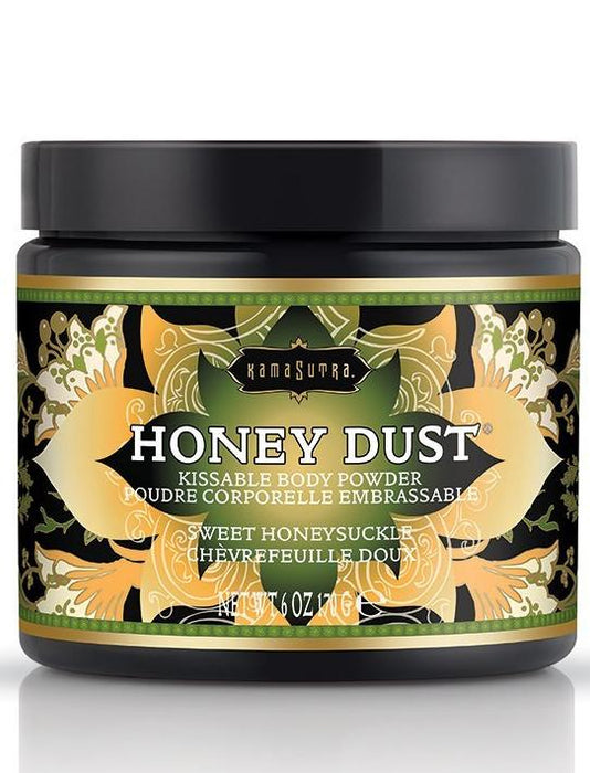 Kama Sutra Honey Dust Kissable Body Powder - Sweet Honeysuckle 