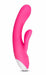 Hop Lola Bunny Silicone Dual Stimulation Rabbit Vibrator by Blush Novelties  hot pink side view