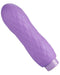 Gaia Eco Bliss Powerful Bullet with Textured Sleeve - Lilac on an angle