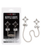 Nipple Grips 4-Point Nipple Press with Bells - set of 2 next to packaging on a white background