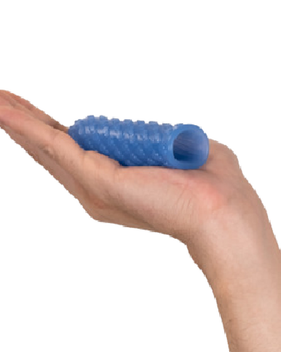 Ghost Discreet Reversible Silicone Pocket Stroker - Blue