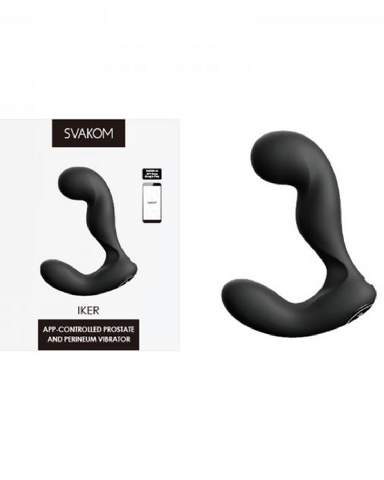 Iker App-controled Prostate & Perineum Vibrator and box 