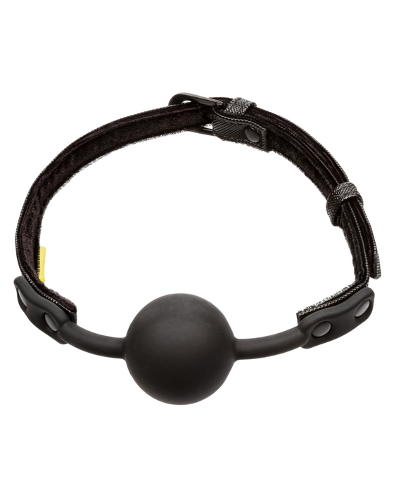 Boundless Ball Gag by Calexotics  front view on white background 
