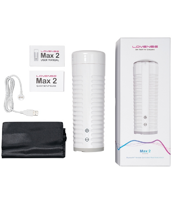 Lovenese Max 2 Bluetooth App Controlled Masturbator with box and contents 