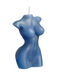 Lacire Torso Form 3 Drip Candles sideview showing breast stomach and thighs 