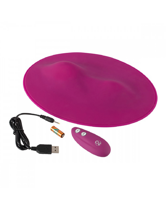VibePad Ride On Hands-Free Humping Vibrator with remote and charging cord
