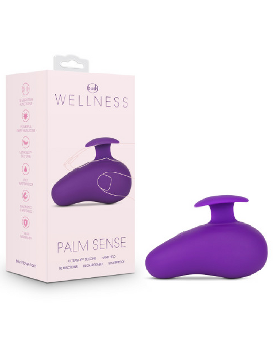 Wellness Palm Sense Vibrator with Finger Hold
