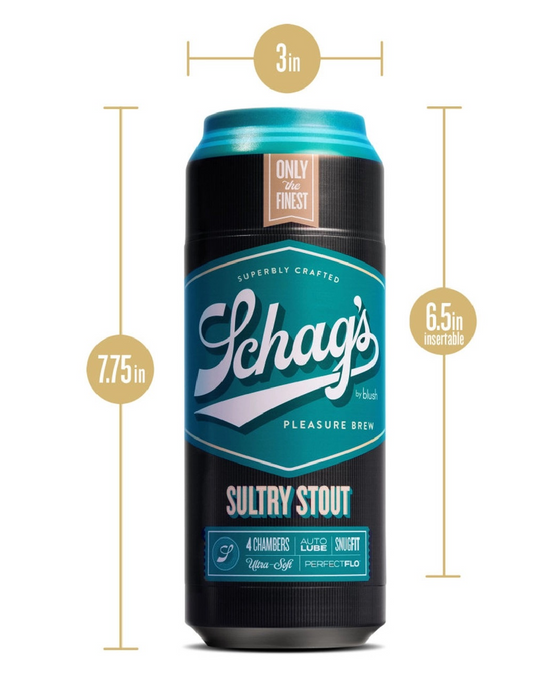 Schag's Sultry Stout Self-Lubricating Penis Stroker