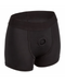 A pair of Boundless Strap-on Boxer Brief - S/M with a reinforced O-ring by CalExotics.