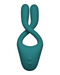 Tryst V2 Bendable Multi Purpose Vibrator with Remote  - Teal  shown with the arms criss crossed