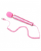 Le Wand All That Glimmers Wand Vibrator Set - Pink wand with cord 