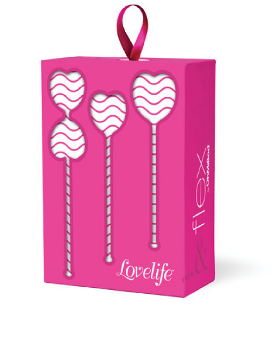 Lovelife Flex Set of 3 Weighted Silicone Kegel Exercisers