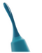 Zumio i - Rechargeable Clitoral Stimulator -Teal side view of tip 