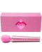 Le Wand All That Glimmers Wand Vibrator Set - Pink box and wand 