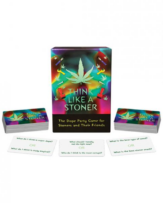 Think Like A Stoner The Dope Party Game For Stoners & Their Friends