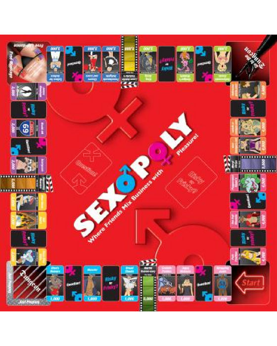 Sexopoly Game: Where Friends Mix Business with Pleasure