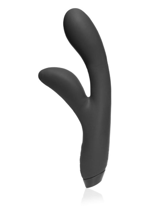 Je Joue Hera Flex Dual Stimulation Rabbit Vibrator - Black sideview 
