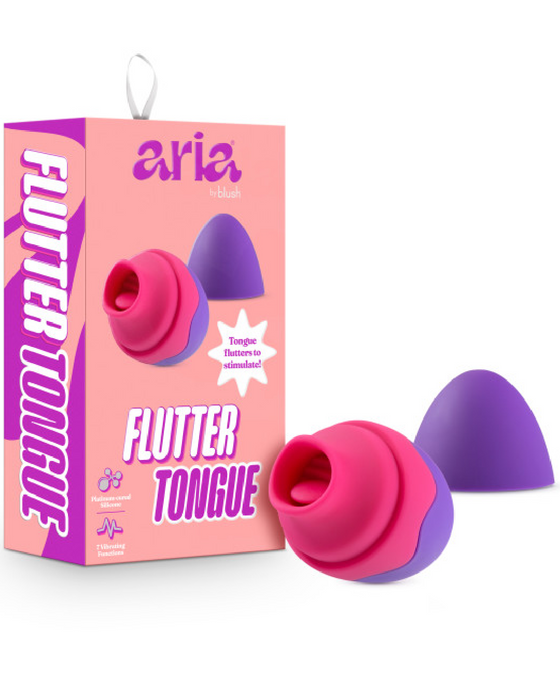 Aria Flutter Tongue Clitoral Licking Oral Sex Vibrator